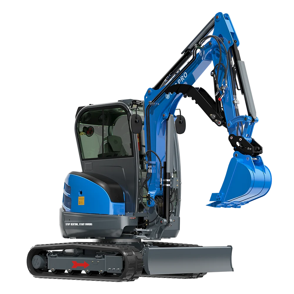 A Rippa legnagyobb minikotrója. Klímás tágas kabin, CCLS rendszer, 4 hengeres Kubota motor, minden a teljesítmény és hatékonyság szolgálatában.