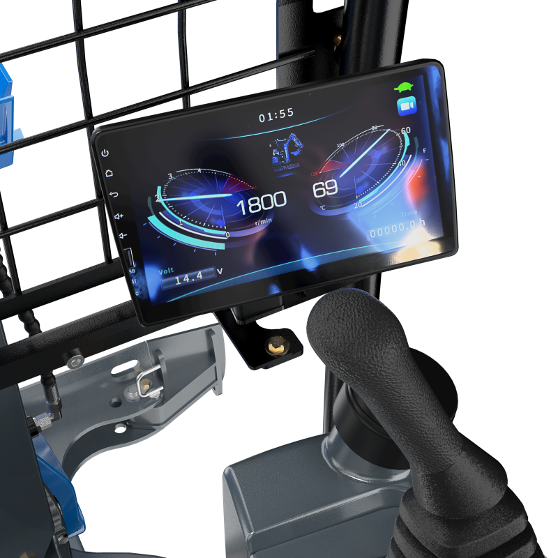 Rippa R18 Pro minikotró - Smart cockpit – nagyfelbontású központi kijelző