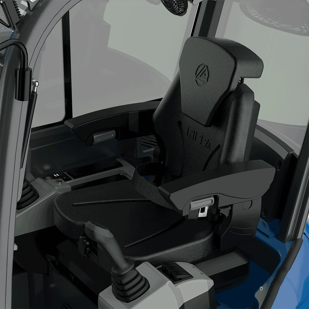 Rippa R32 PRO kotrógép – légrugós ülés